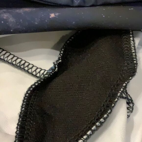 Onzie Yoga Leggings Multicolored Galaxy M/L - Picture 9 of 16